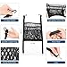 BESWILL Car Organizer, Car Mesh Organizer 3-layer with 4 Headrest Hooks and 2 Carabiners,Barrier for backseat Pet Kids