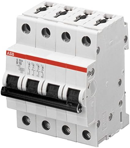 CIRCUIT BREAKER THERMAL MAG 4 POLE25A//CIRCUIT BREAKER THERMAL MAG 4 POLE25A Circuit Breaker Mounting DIN Rail//S204-D25 (PK OF 1)