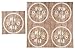 Juvale Bridal Shower Plates, Napkins, Cups & Cutlery - 9 in Dinnerware, 9 oz Cups, 6 in Flatware, 144 pcs, Pink Floral - Engagement Party Plates & Napkins - Wedding Decorations - Mr & Mrs Tableware
