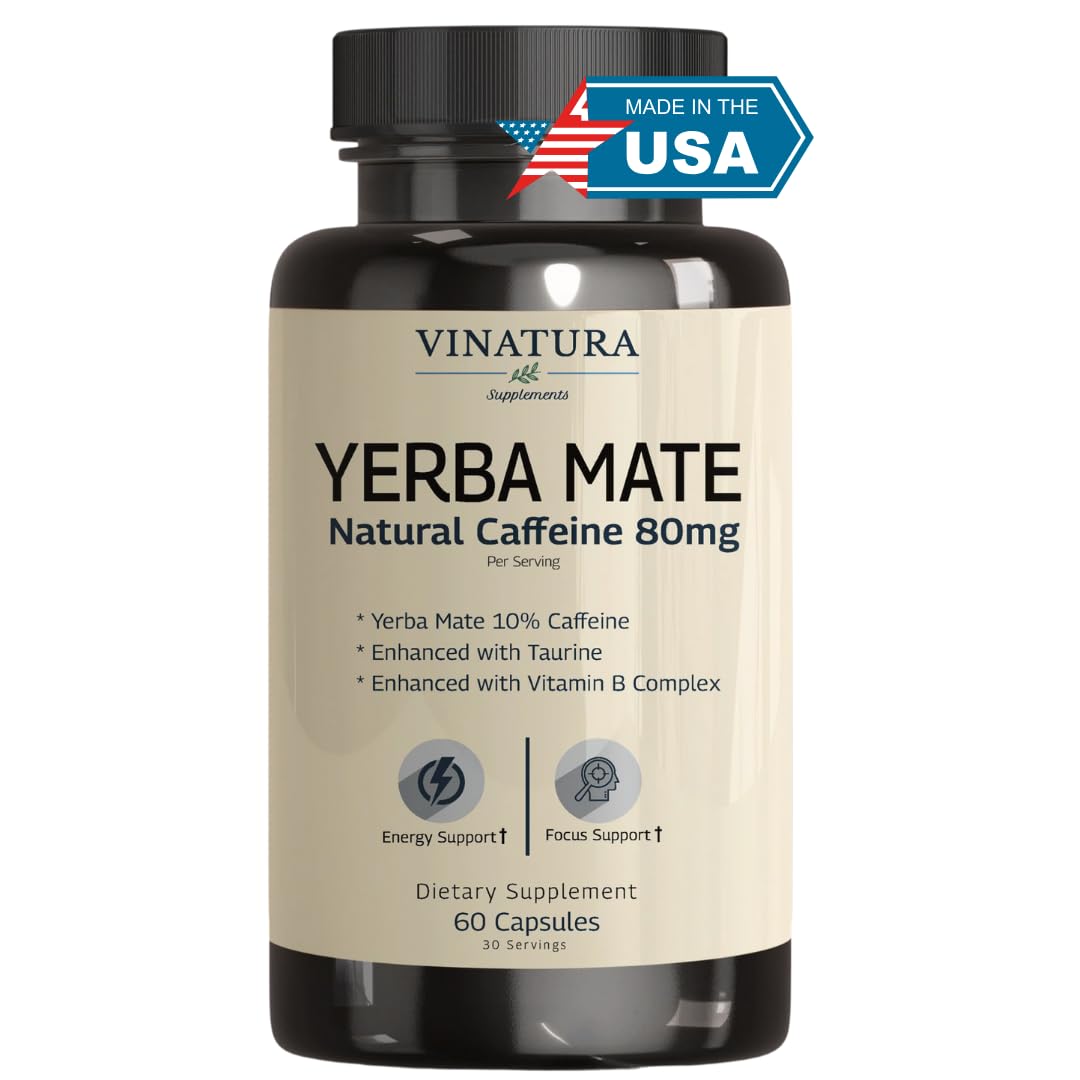 Yerba Mate Natural Caffeine