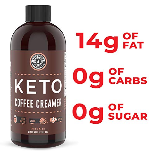Keto Creamer with MCT Oil, Farm Fresh Ghee, Cocoa Butter, Coconut Oil