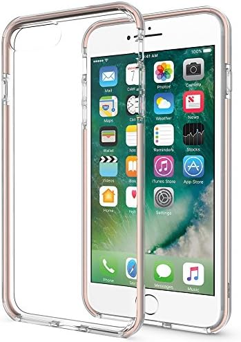 iPhone 6 Case, iPhone 6S Case, MoboZx [Premium Flexible] Innovative Dotted-Buffer Protective Dual Layer Reinforced Bumper [PC + TPU] Shock-Proof Scratch-Resistant For Apple iPhone 6/6s (Rose Gold)