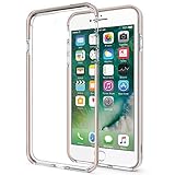 iPhone 7 Plus Case, MoboZx [Premium Flexible] Innovative Dotted-Buffer Transparent Protective Dual Layer Reinforced Shock-Proof Bumper Scratch-Resistant For Apple iPhone 7 Plus (Rose Gold)