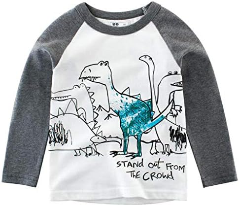 VEKDONE Baby T-Shirt Kids Children Girl Boy Shark Print Soft Tops Cute Clothes