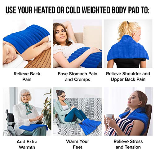 Heating Pad Microwavable Natural Moist Heat Therapy Warm Compress Pad w