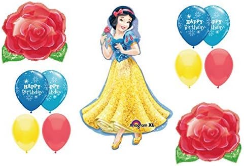 Snow White Disney Birthday Party Balloons