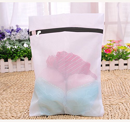 Homga Delicates Laundry Wash Bags, Lingerie Bags for Laundry, Laundry Bra Lingerie Mesh Wash Bag for Blouse, Hosiery, Stocking, Underwear, Bra and Lingerie, Set of 4 - Thumbnail 5
