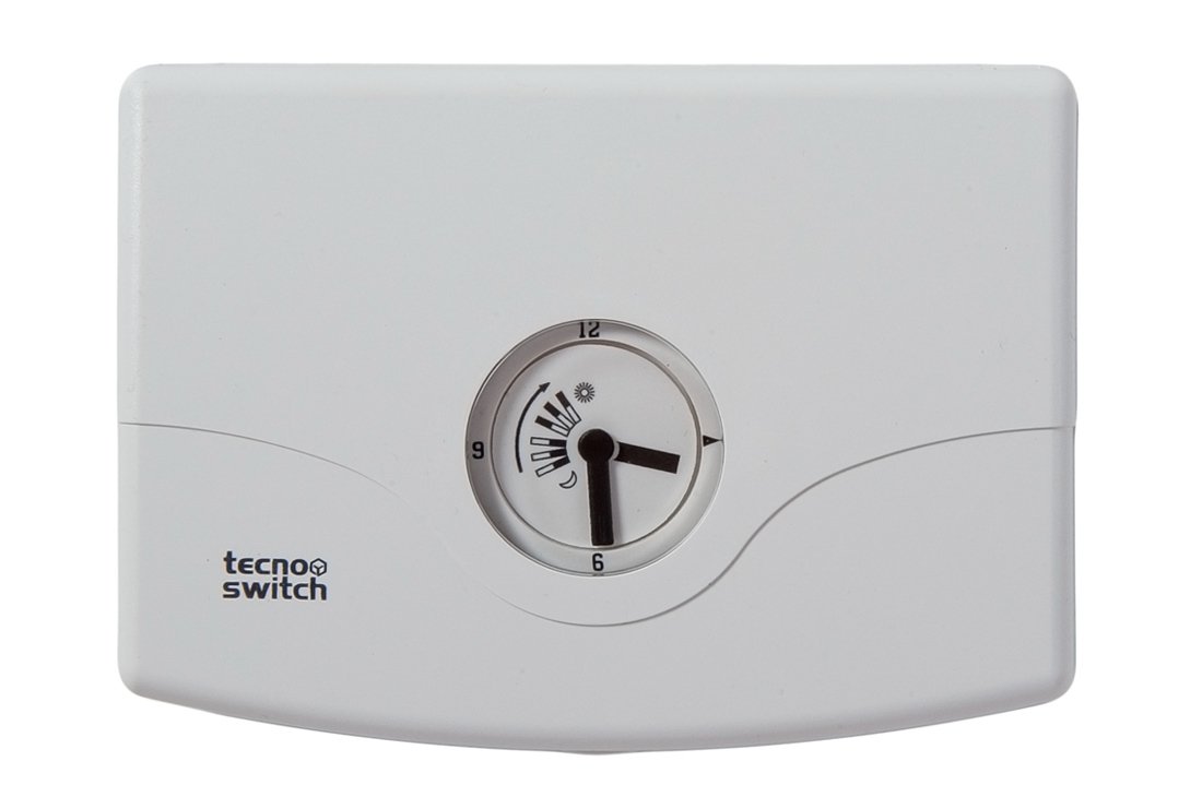 Tiziano mechanical wall thermostat - Tecnoswitch CR115BI