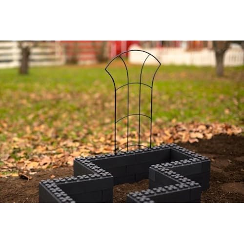 TogetherFarm Blocks (Slate Gray) Patio, Lawn & Garden, Gardening & Lawn Care, Plant Support Structures, Garden Edging