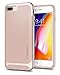 Spigen Neo Hybrid Designed for iPhone 8 Plus Case (2017) / Designed for iPhone 7 Plus Case (2016) - Platinum Gold & Pale Dogwood