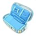 Apollo walker Insulin Cooler Travel Case Diabetic Medication Cooler with 2 Ice Pack and Insulation Liner(Light Blue)…