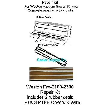 Ersatzteile Für Weston Pro Vakuumiergeräte – Dichtungen & Teflonbänder Für Pro 2100/2200/2300