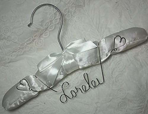 Baptism Christening Gown Hanger - Personalized Name Baptismal Baby Keepsake Gift