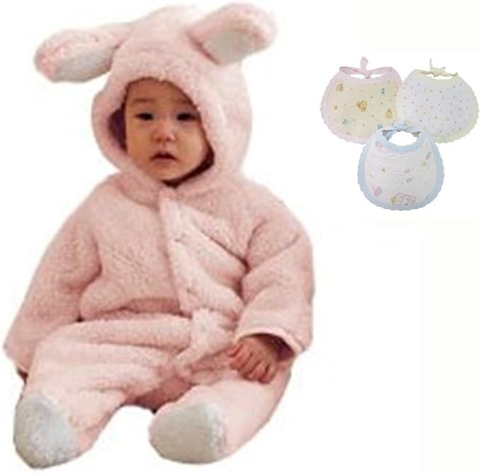 Amazon Co Jp Mariazyu ロンパース かわいい バナナ 枝豆 ひつじ てんとう虫 赤ちゃん 子供 ベビー服 着ぐるみ もこもこ ラブリー ベビー 赤ちゃん 動物 着ぐるみ くま うさぎ ひつじ カバーオール アニマル 赤ちゃんの必須アイテム ガーゼよだれかけ スタイ 70