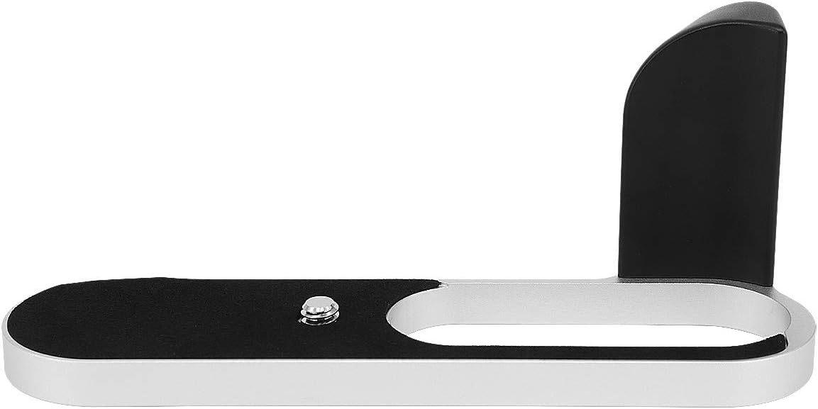 Haoge HG-Q2W Hand Grip Bracket Holder Designed for Leica Q2 Camera Body, Silver - Image 5