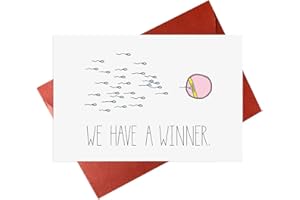 Gonzey Funny Pregnancy Card,Pregnancy Announcement