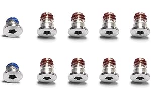 ICTION New Bottom Case Screws Set Replacement Parts Compatible for MacBook Pro Retina A1425 A1502 A1398 13" 15" (2012-2015)