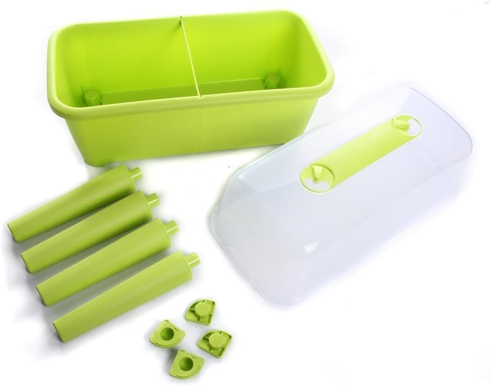 Prosperplast Huerto Urbano m con Invernadero 52 l, Pistacho, ZA18 ...