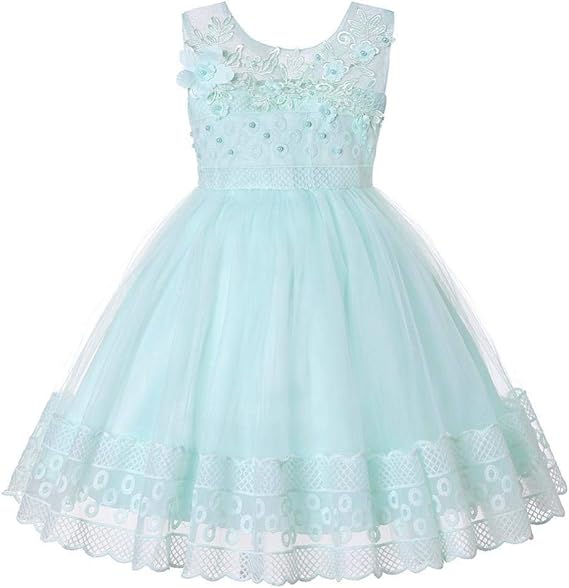 Amazon Teafor キッズ フォーマルドレス プリンセス ドレス 子供用 子供ドレス 可愛い お姫様 花柄 蝶結び 女の子 ワンピース ガールズ お嬢様 ボールドレス パーディー 発表会 ピアノ 演奏会 結婚式 花嫁介添人 卒業式 入園式 フォーマル 通販