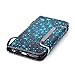 iPhone 5S Case, iPhone 5 Wallet Case, Firefish [Kickstand] [Shock Absorbent] Double Protective Case Flip Folio Slim Magnetic Cover with Wrist Strap for Apple iPhone 5/5S/SE-Starry