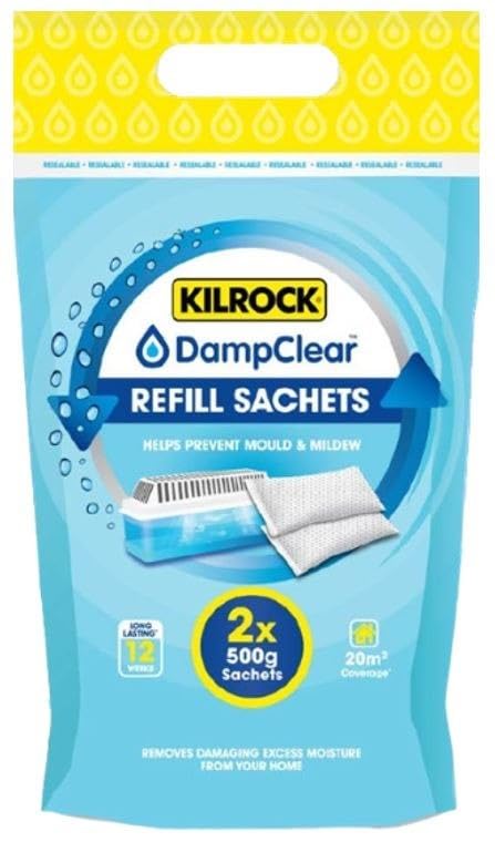 Kilrock Damp Clear 1kg Refill