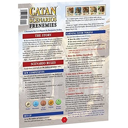 CATAN Frenemies SCENARIO EXPANSION | Strategy Board