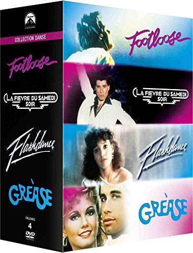 Paramount Collection Danse : Footloose + La Fièvre Du Samedi Soir + Flashdance + Grease - Pack