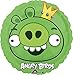 Anagram International Angry Birds King Pig Foil Balloon Pack, 18