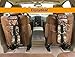 enjoydeal Seat Back Gun Rack, Hunting Gun Sling Organizer Holder Gun Sling Bag with Storage Fit for Truck SUV Car Storage for Hunting Sports