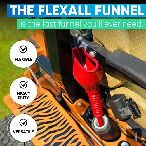 TEC Products FlexAll Funnel Flexible Rubber Funnel with Handle
