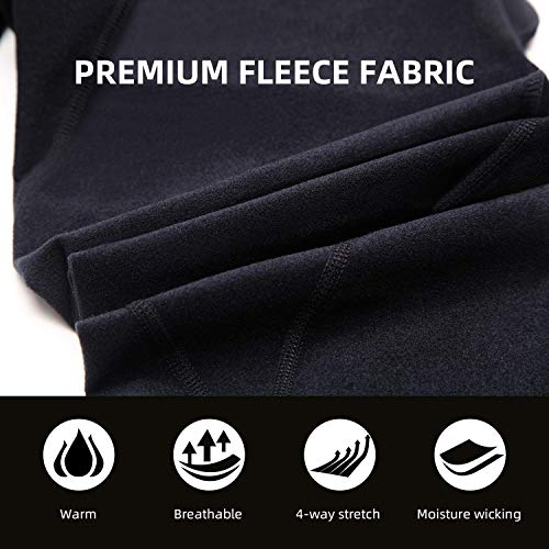 image for LAYOTO Men's Cycling Pants Thermal Fleece White Bib Pants 19D Gel Padd