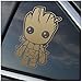 Stick'emAll Baby Groot - Metallic Gold Vinyl Decal