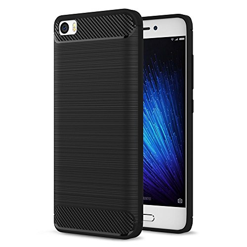 Xiaomi mi 5 mi5 case soft silicone brushed style back cover for x…