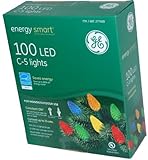 100 LED C-5 Holiday Christmas Lights (MULTI Color)