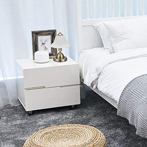 JINZO Portable Mushroom Table Lamps For Bedroom With Touch Sensor Dimmable E12 Globe Bulb Antique Brass Finished