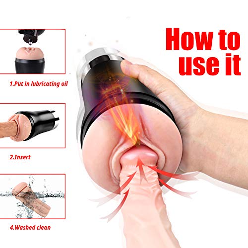 Flashlight Sex for Men Automatic Oral Modes Male Madturbators Handsfree  Electric Masturabations Sleeve Pocket Pussey Stroker Oral Underwear Men  Masterbrators Toy Hands Free in Dubai - UAE