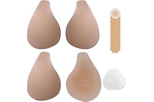 Summleaf Sticky Bra Push Up - Ultra-Thin Nipple Covers Pasties for Backless Dress,Invisible Adhesive Bras (2 Pairs)