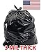 Ox Plastics 55 Gallon, 3 MIL thick, Large Contractor Heavy Duty Bags, Extra Large Trash Can Liner Bags, 36x52 55gal 3mil (25)
