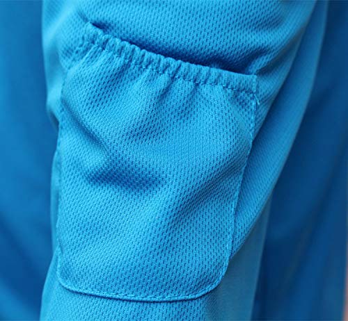 Herren Damen Kapuzen UV-Schutz Angeljacken Outdoor Schnell trocknend Atmungsaktiv Kleidung Wandern Männliche Overall… – Bild 3