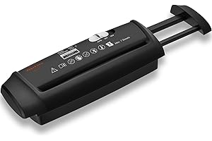 Mini Paper Shredder Without Basket,VidaTeco 7-Sheet Strip Cut Shredder for Home Use,Also Shreds Card/Staple,Small Portable Shredder with Extendable Arm,Fast with Jam Proof(ETL)