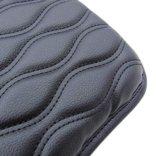 image for Grosun Center Console Pad Leather Console Center Armrest Lid Cover Ski