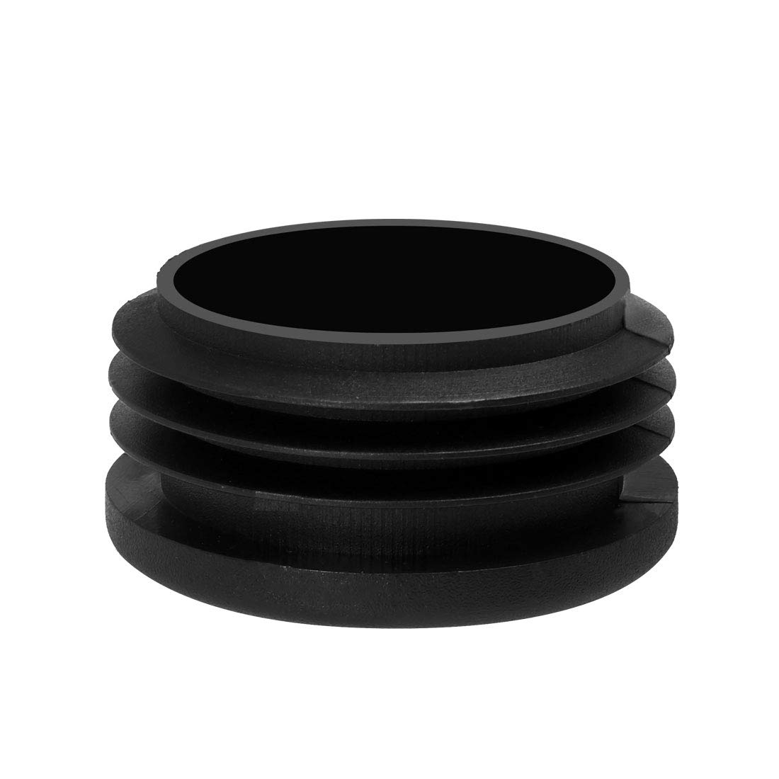 sourcing map 50mm 2" OD Plastic Tube Insert Pipe End Cover Cap, 1.85"1