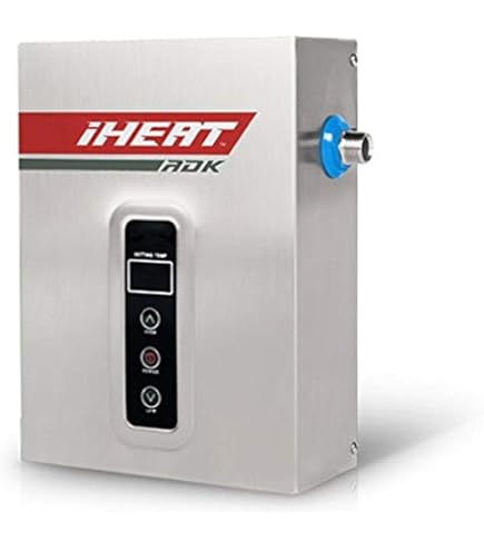 iHeat Tankless AHS18-D 240V 75A 18KW Stainless Steel Enclosure 3/4