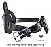 Relentless Tactical The Ultimate Leather Gun Holster - 3 Slot Pancake Style Belt Holster -Handmade in The USA! - Fits 1911 Style Handgun - Black Left Handed
