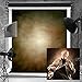 Kate 1.5m(W) x2m(H) Brown Photography Backdrops No Wrinkle Solid Portrait Photo Backdrop with Pocket