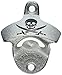 1 X Skull and Cross Bones Wall Mounted Classic Zinc Starr X Bottle Opener