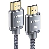 HDMI Cable 0.7 Meter, 4K HDMI Lead-Snowkids HDMI Cable 4K@60Hz, 3D Support, Ethernet Function, Video 4K UHD 2160p, HD 1080p,