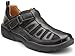Dr. Comfort Fisherman Men's Therapeutic Diabetic Extra Depth Sandal: Black 6.0 Medium (B/D)