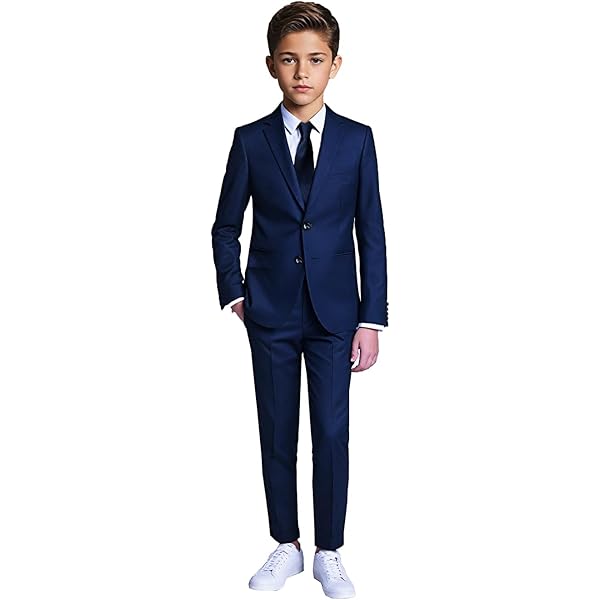 Amazon.com: Black n Bianco Boys' First Class Slim Fit Suits
