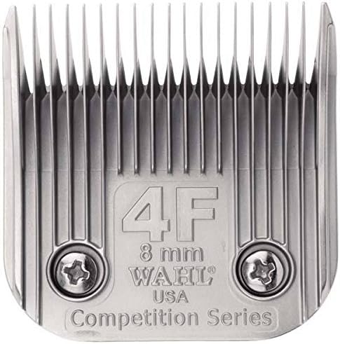 Steel Wahl Competition Series Clipper Blades Moser - Extra Life !(# 4F Finish Blade = 3/8")